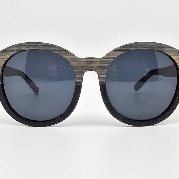 Linda Farrow 3.1 Phillip Lim PL/166/1 Grey Horn Stripe Frame Grey Len Sunglasses main image 8